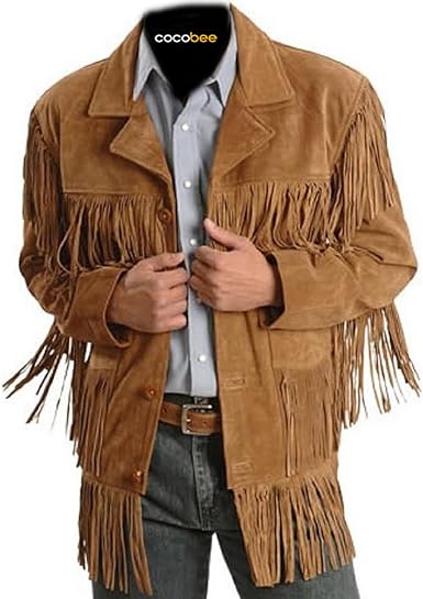 Men's Traditional Cowboy Western Leather Jacket - My Store